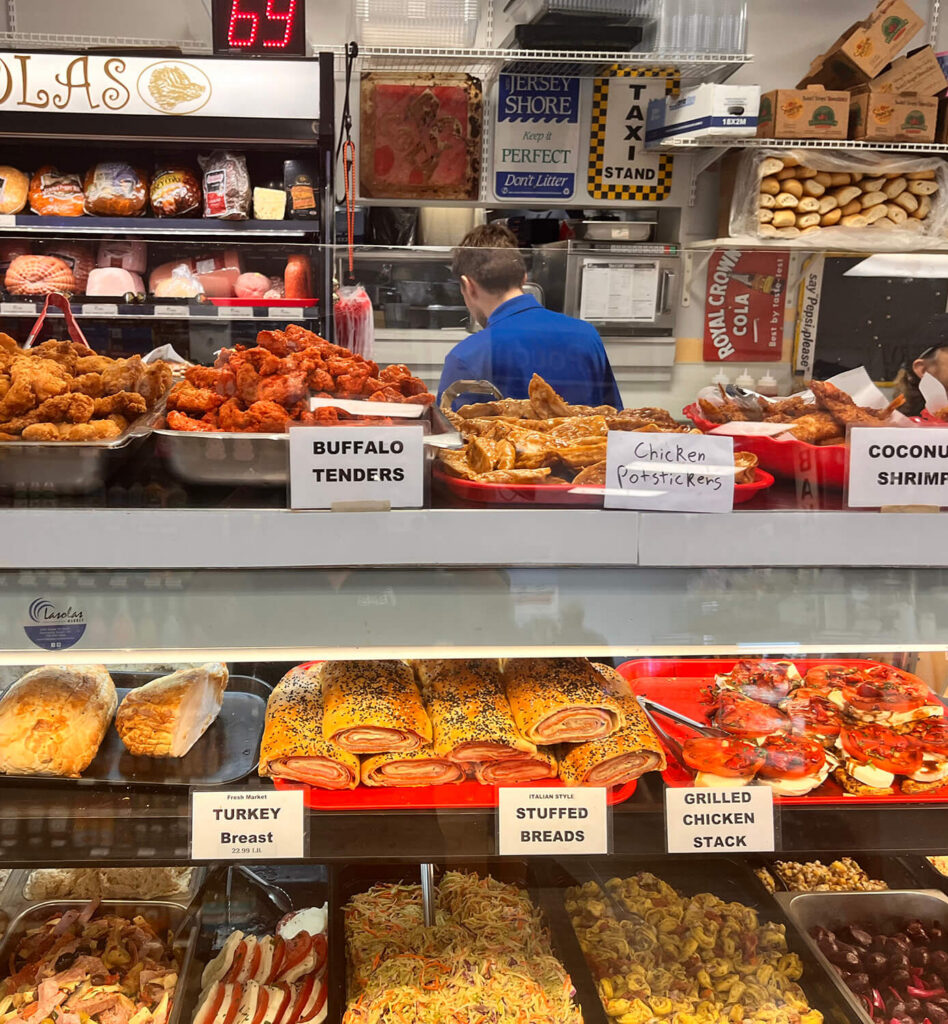 Chicken tenders and other prepared food