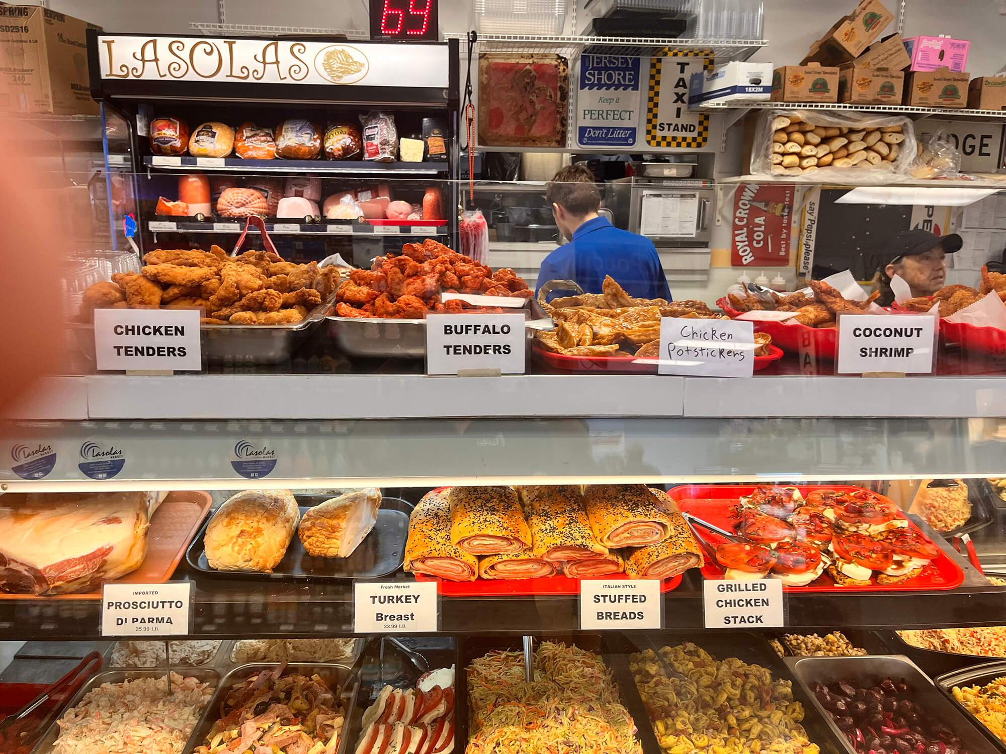 Chicken tenders and other prepared foodjpg